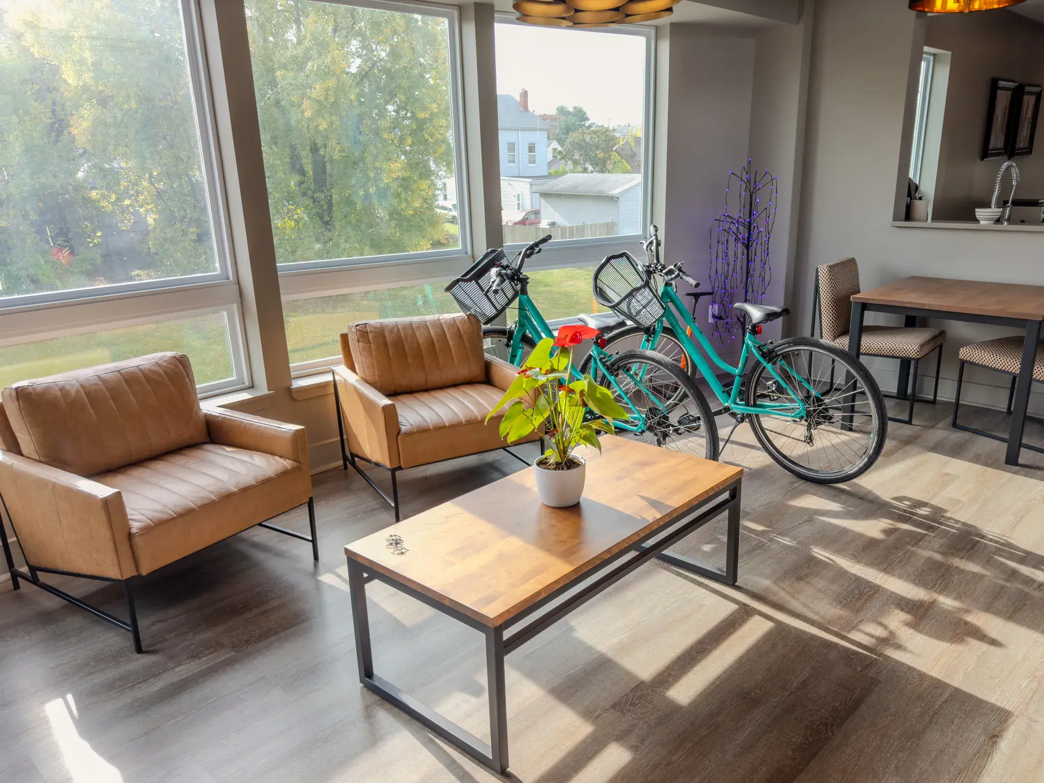 Resident lounge area