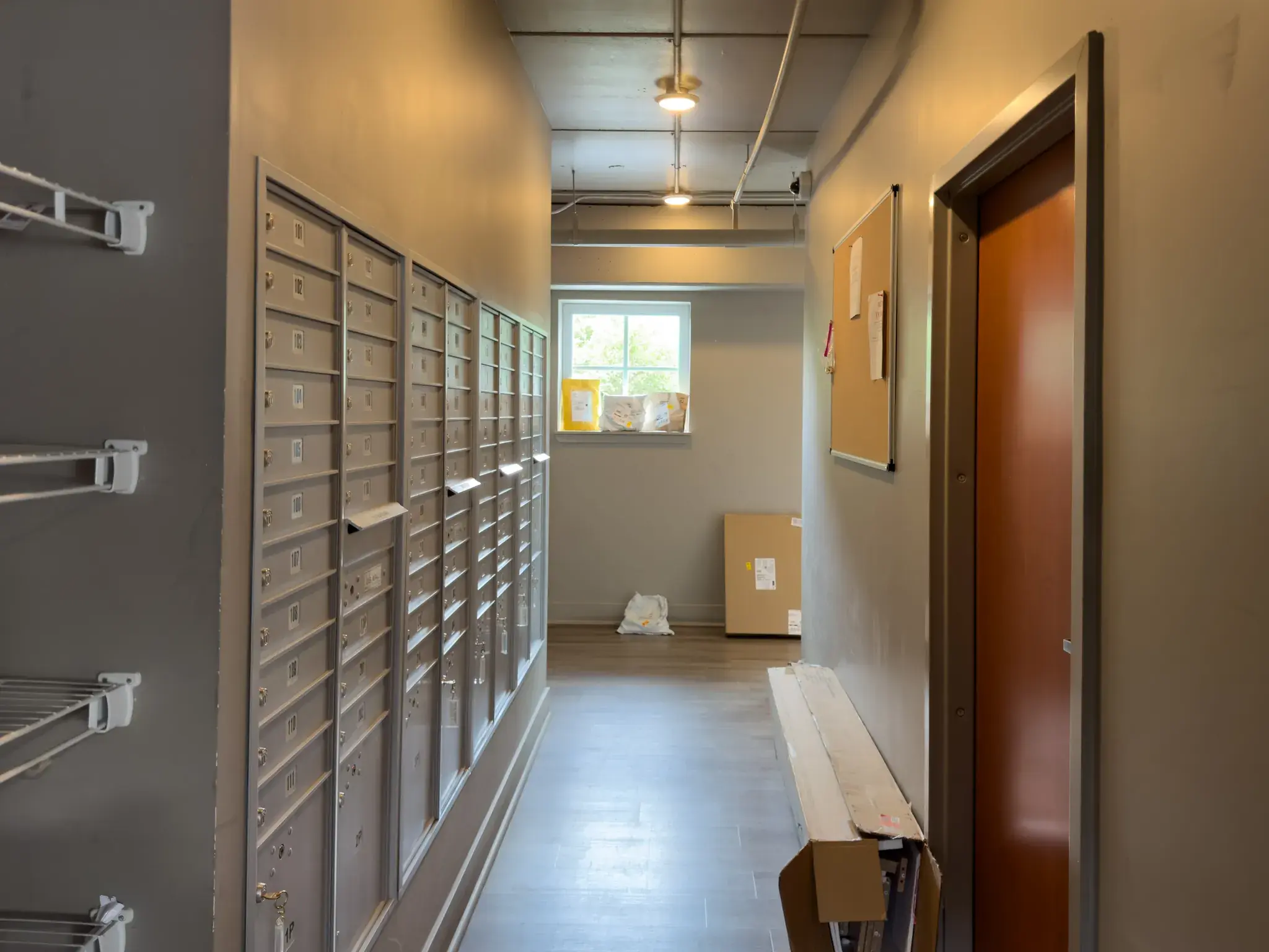 Package and mail room