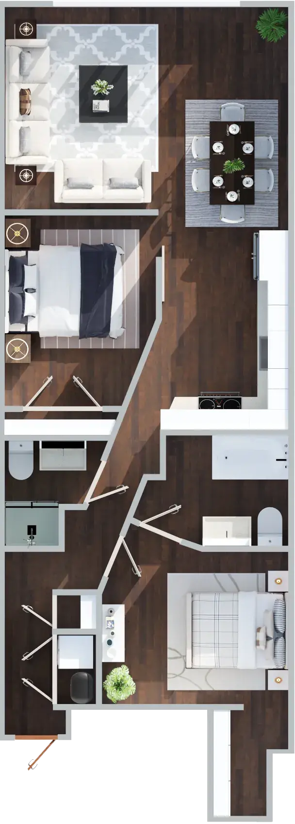The Haven floor plan layout