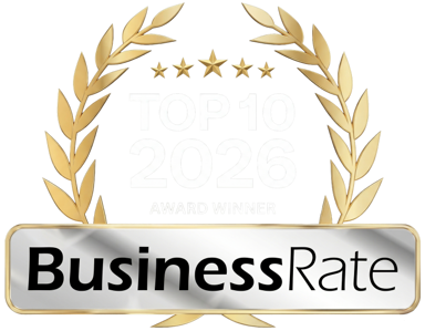BusinessRate Top 10 Award Winner 2026